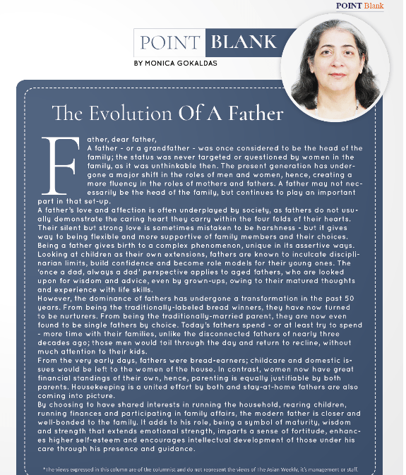 TAW evolution of Father